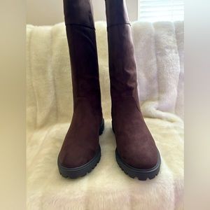 Tall Brown Boots - Size 6